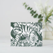 Tijger door Franz Marc,  expressionistische kunst Briefkaart (Staand voorkant)