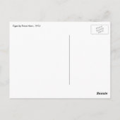 Tijger door Franz Marc,  expressionistische kunst Briefkaart (Achterkant)