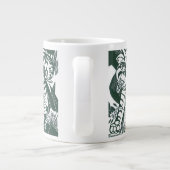 Tijger door Franz Marc,  expressionistische kunst Grote Koffiekop (Achterkant)