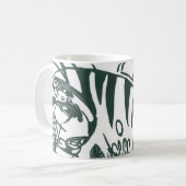 Tijger door Franz Marc,  expressionistische kunst Koffiemok (Voorkant links)