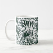 Tijger door Franz Marc,  expressionistische kunst Koffiemok (Links)