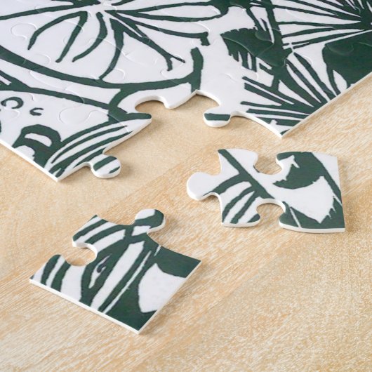 Tijger door Franz Marc,  expressionistische kunst Legpuzzel (Zijkant)