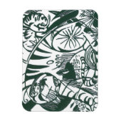 Tijger door Franz Marc,  expressionistische kunst Magneet (Verticaal)