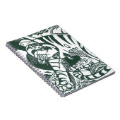 Tijger door Franz Marc, expressionistische kunst Notitieboek (Rechterzijde)