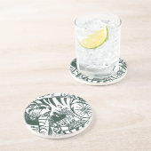 Tijger door Franz Marc,  expressionistische kunst Zandsteen Onderzetter (Zijkant)