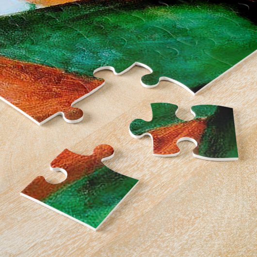 Tijger door Franz Marc Legpuzzel (Zijkant)