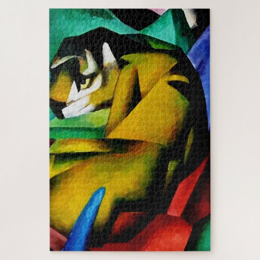 “Tijger” door Franz Marc Legpuzzel (Verticaal)