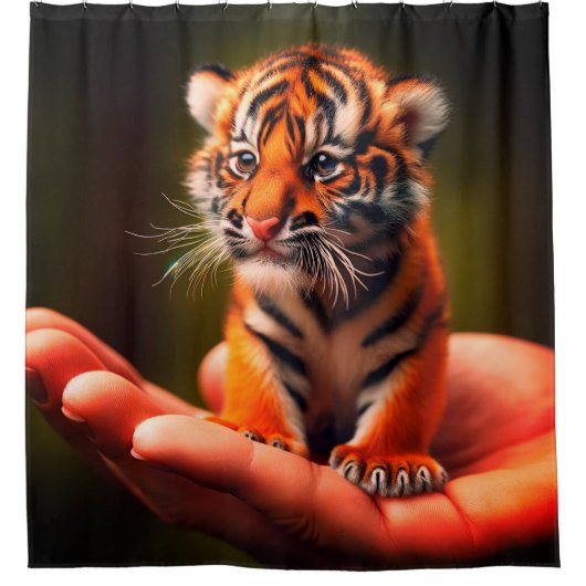 tijger douchegordijn (Voorkant)