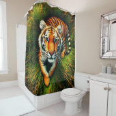 tijger douchegordijn (In situ)