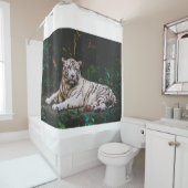 tijger douchegordijn (In situ)