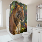 Tijger Douchegordijn (In situ)
