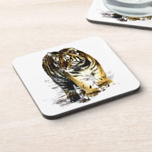 tijger drankjes onderzetter (Linkerzijde)