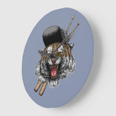 Tijger Drummer Grote Klok (Hoek)