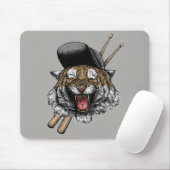 Tijger Drummer Muismat (Met muis)