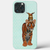 TIJGER EN ANTLER UIL Case-Mate iPhone CASE (Achterkant)