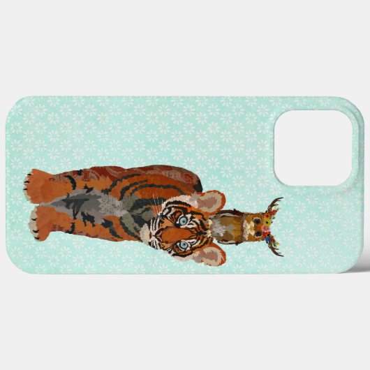 TIJGER EN ANTLER UIL Case-Mate iPhone CASE (Achterkant (horizontaal))