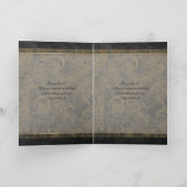 Tijger en Chinees Symbool Groeten & Notecards Feestdagen Kaart (Binnen)