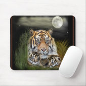 Tijger en cubs muismat (Met muis)