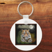 Tijger en cubs sleutelhanger (Voorkant)