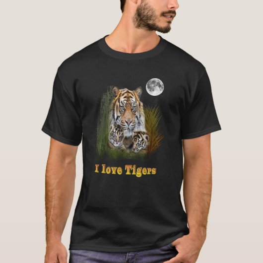 Tijger en cubs t-shirts (Voorkant)