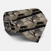 Tijger en Der Stropdas (Opgerold)