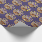 Tijger en draak cadeaupapier (Hoek)