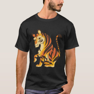 Tijger en draak t-shirt