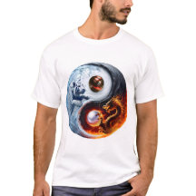 Tijger en draak Yin en Yang