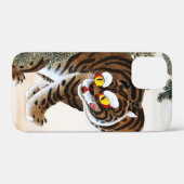 Tijger en Ekster Minhwa onder dennenboom Case-Mate iPhone Case (Achterkant (horizontaal))