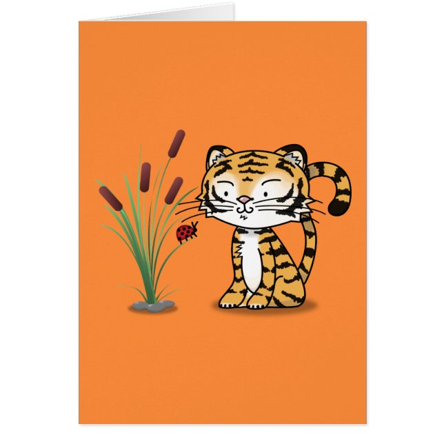 Tijger en ladybug (Voorkant)