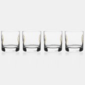 tijger en Laurels Whisky Glas (Links)