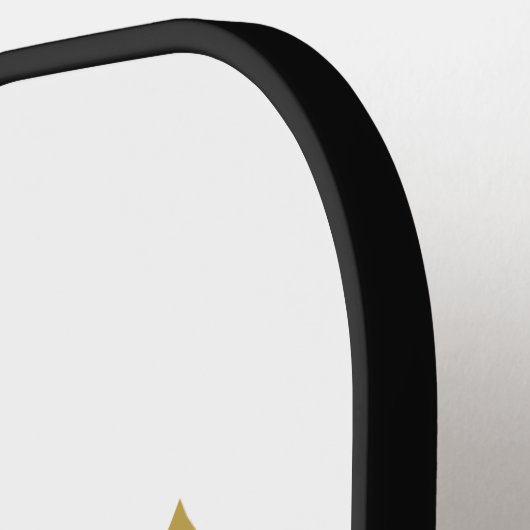 Tijger en laurier pickleball paddle (Links Detail)