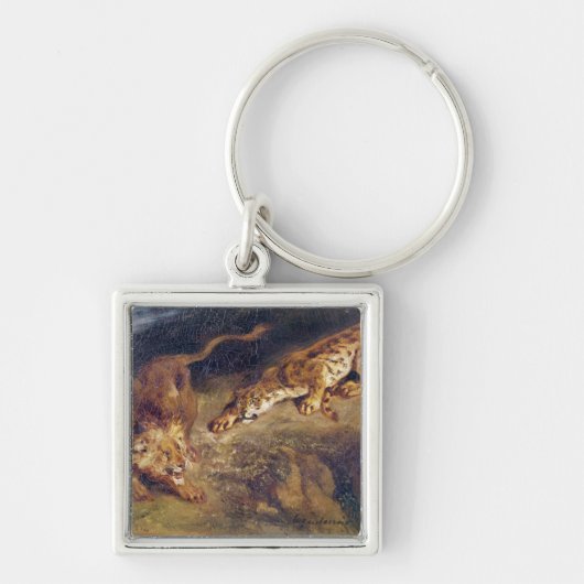 Tijger en lion sleutelhanger (Voorkant)