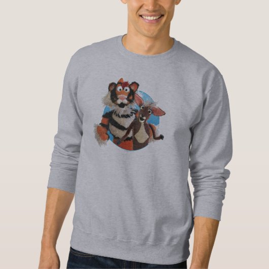 Tijger en Mouseder Sweatshirt (Voorkant)