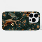 tijger en pauw Case-Mate iPhone case (Achterkant (horizontaal))