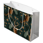  tijger en pauw groot cadeauzakje (Achterkant Gekanteld)