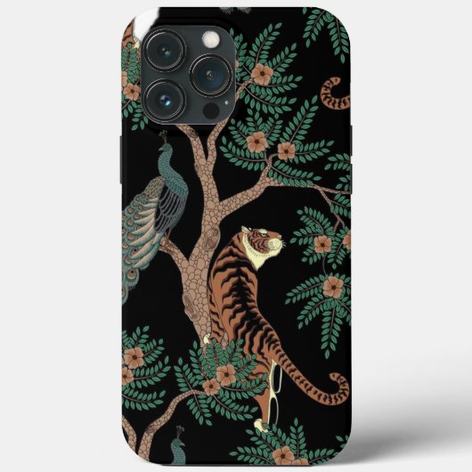  tijger en pauw Hoesje-Mate Case-Mate iPhone Case (Achterkant)