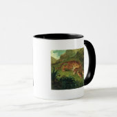 Tijger en slang, 1858 mok (Voorkant rechts)