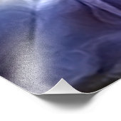 tijger en vlinder foto afdruk (Hoek)