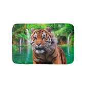 Tijger en waterval badmat (Voorkant)