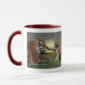 Tijger en Welp Mok (Links)