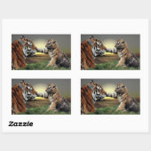 Tijger en Welp Stickers (Vel)