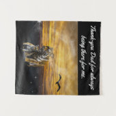 Tijger en Welp Wandkleed (Voorkant (horizontaal))