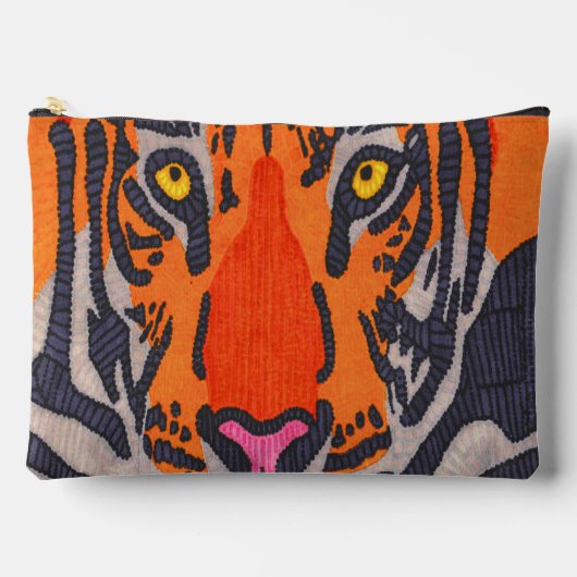 Tijger (enkel) - Accessoireszakje Etui (Voorkant)