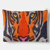 Tijger (enkel) - Accessoireszakje Etui (Achterkant)