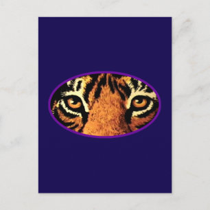 Tijger Eyes Gibney Het museum Zazzle Gifts Briefkaart