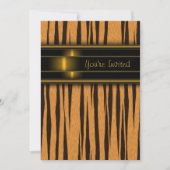 Tijger Feest Uitnodiging Template (Voorkant)