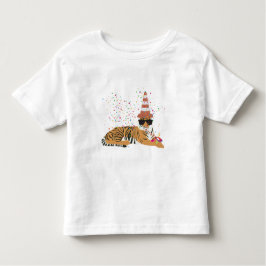 Tijger Feesten - Dieren Hebben Een Feest Kinder Shirts