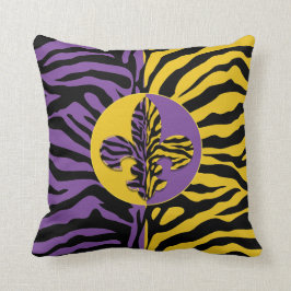 Tijger Fleur de lis Worpkussen Kussen