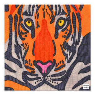 Tijger - Foto afdruk